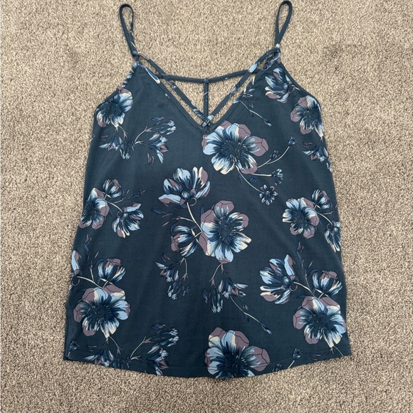 NWT✨ Free People Floral Tank Top - Picture 1 of 9